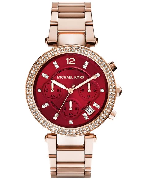 Michael Kors parker rose watch